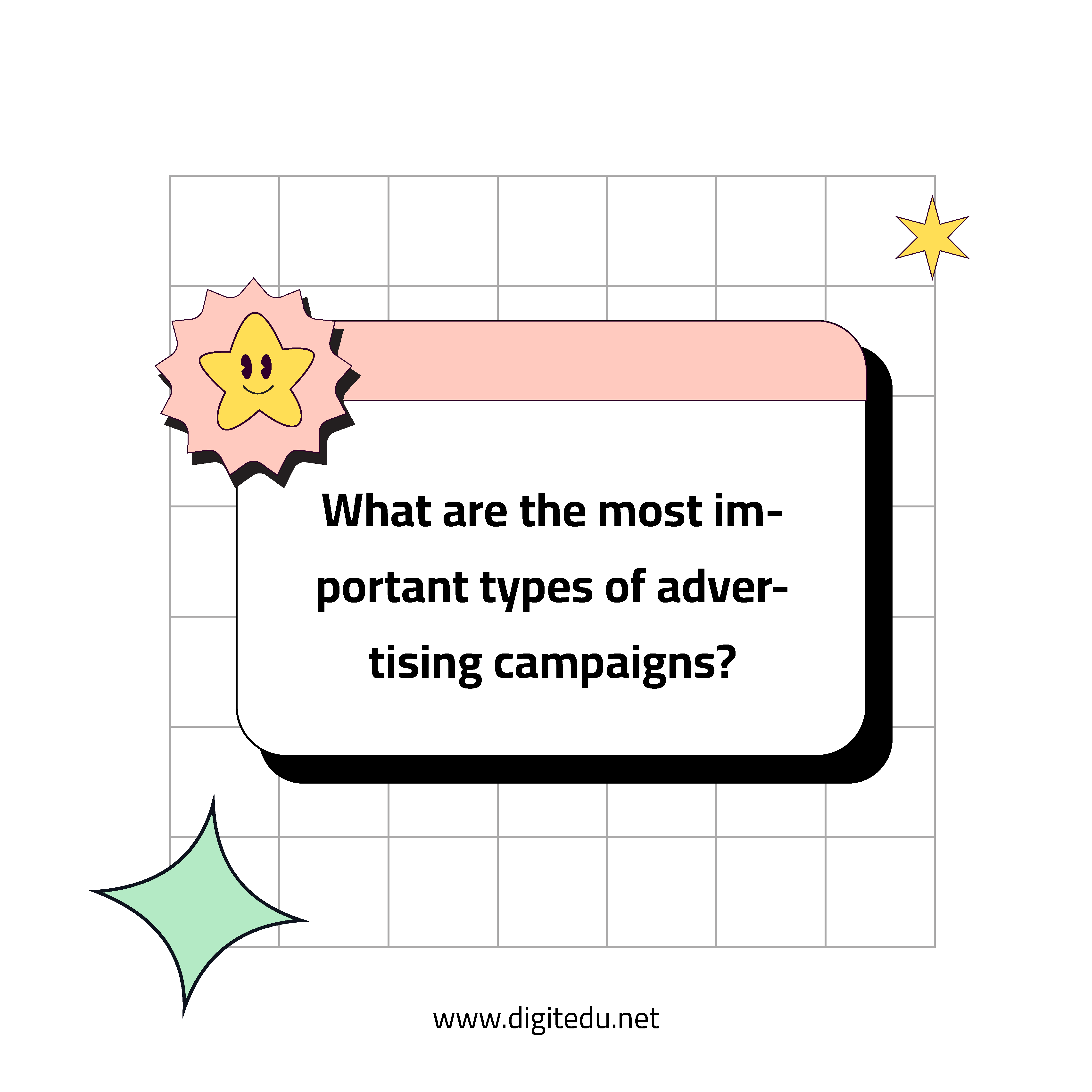 What are the most important types of advertising campaigns?