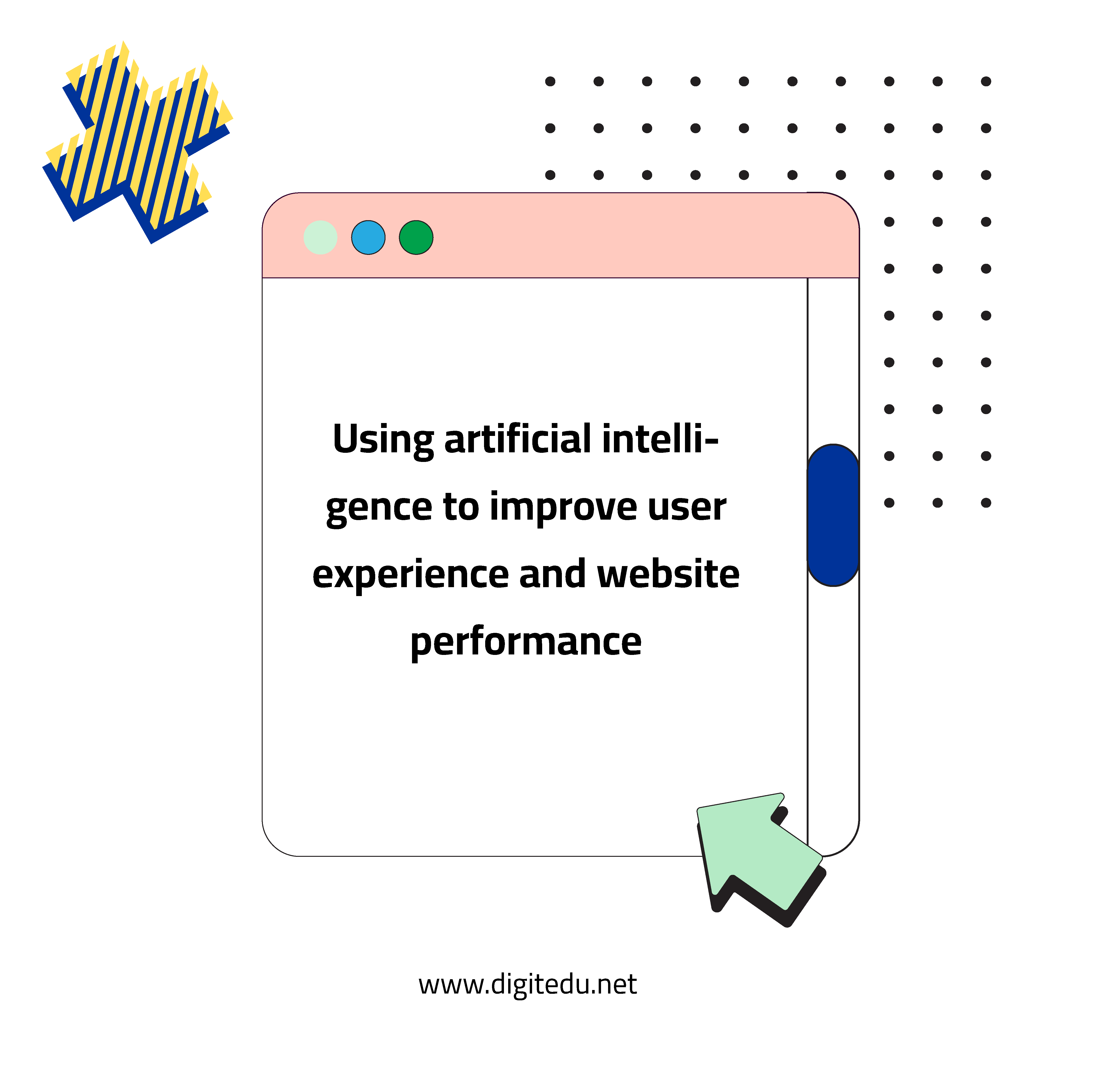 Using artificial intelligence to improve user experience and website performance